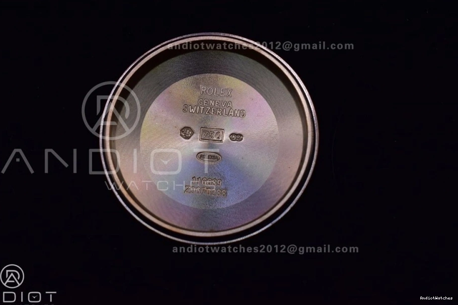 RG Ceramic Blue TopPick YachtMaster on A 1223 Edition RG Bracelet 1:1 Best 116685 II GMF 0429